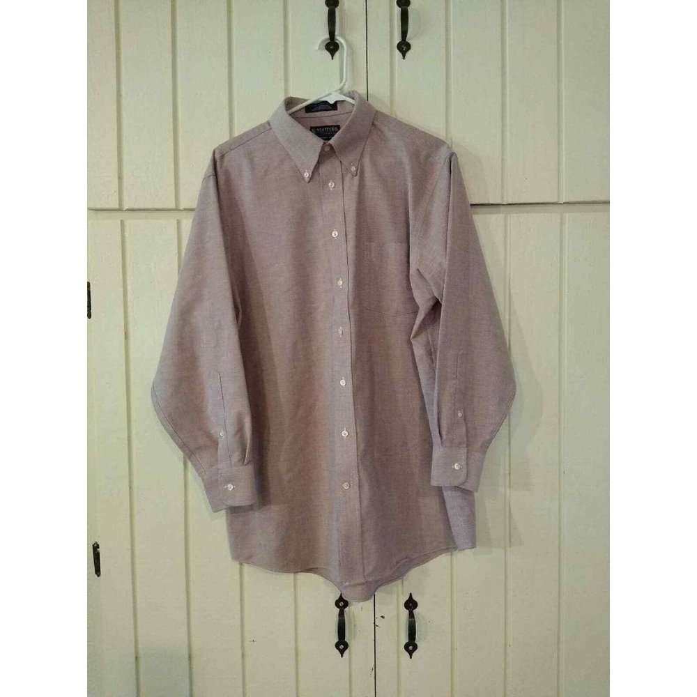 Stafford Essentials Men's Oxford Shirt